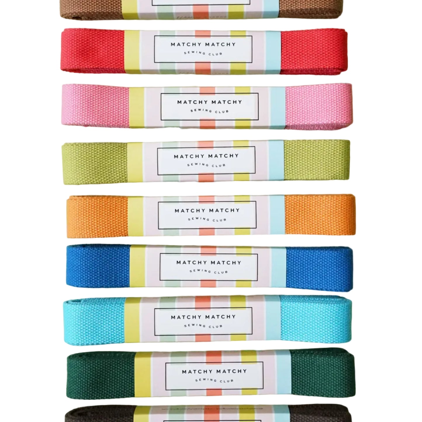 Matchy Matchy Sewing Club Webbing 3 Yards