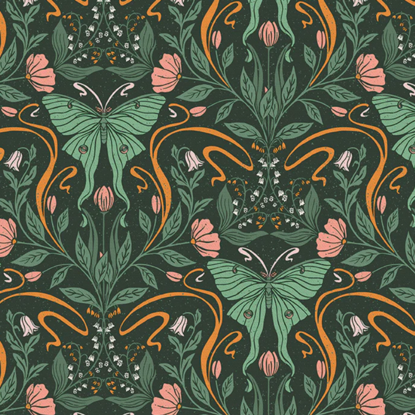 Moonlight Butterfy- Green