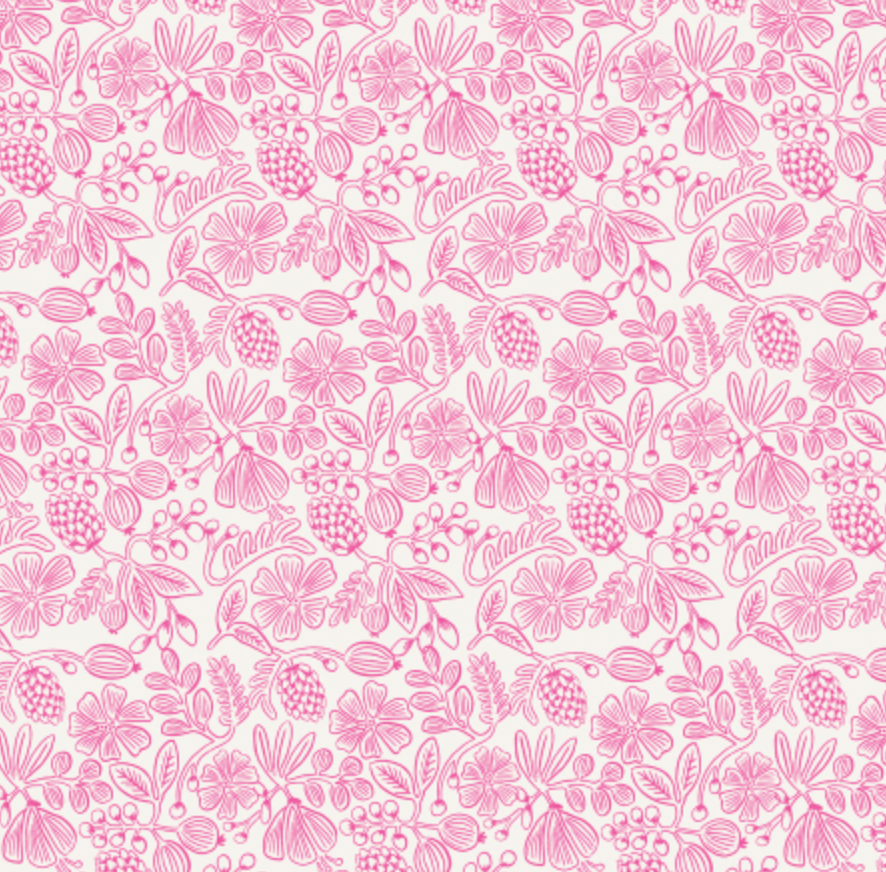 Moxie Floral in Neon Pink