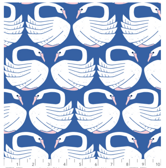 Loving Swans- Clearlake Canvas