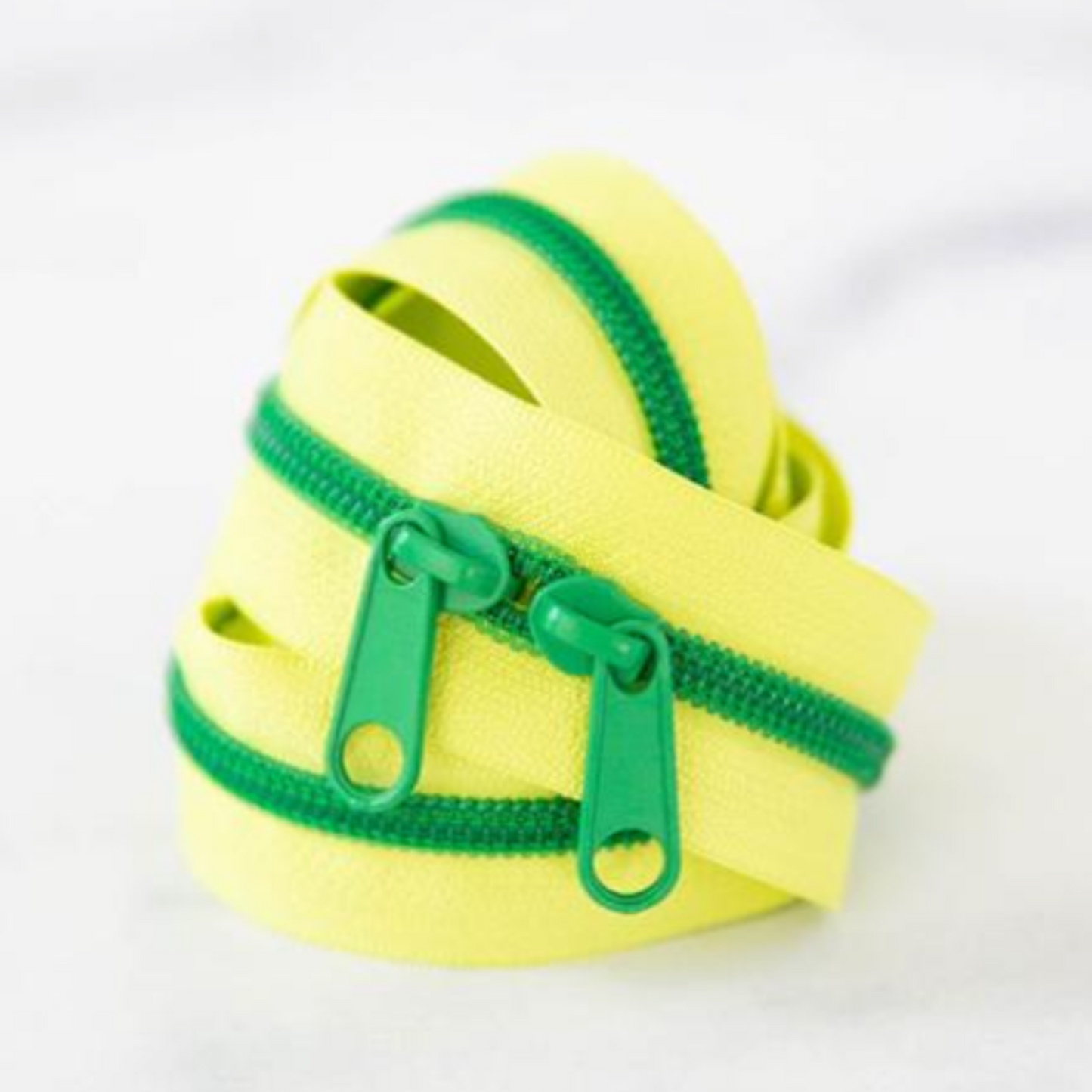 30" Zipper- Lemon Lime