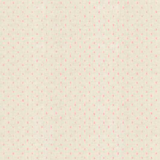 Stitch and Repeat in Pink Glow Unbleached